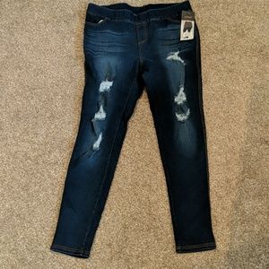 Jvini Pull on skinny denim jeggings